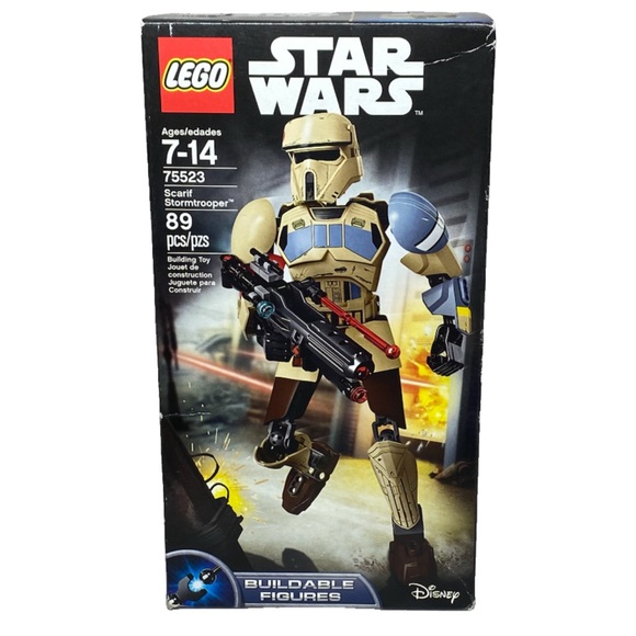 LEGO 2017 Star Wars Buildable Figure Scarif Stormtrooper 75523 Disney, Open Box - Picture 2 of 12